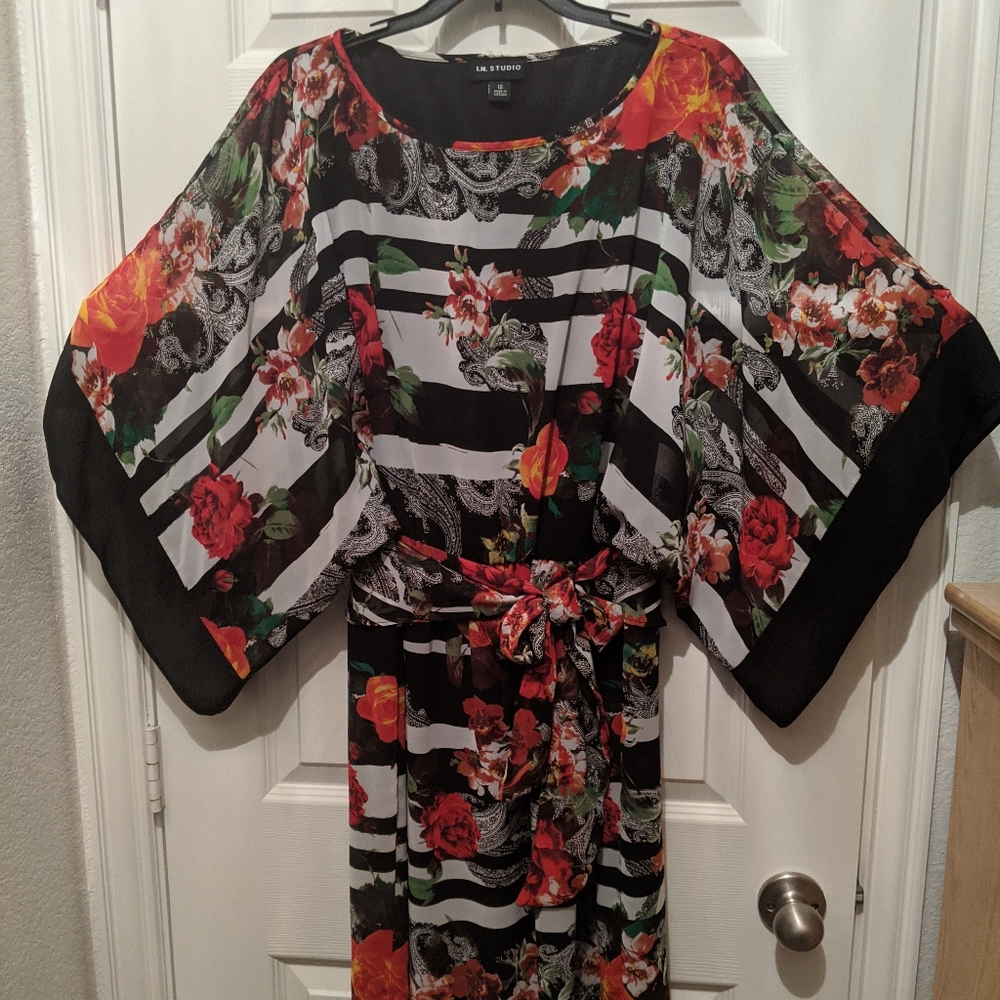 Floral and Paisley Dress